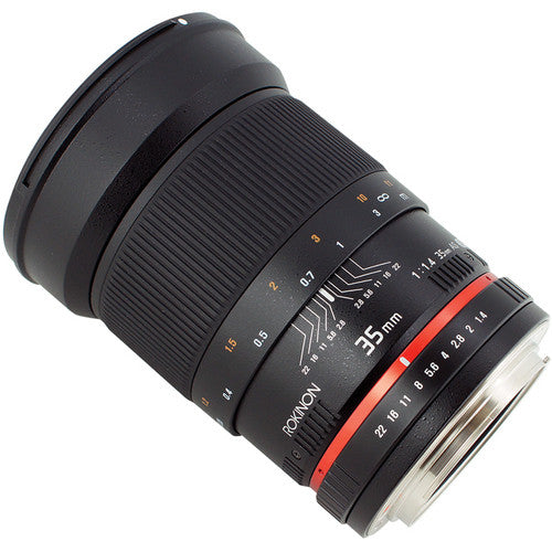 Rokinon 35mm f/1.4 AS UMC Lens for Canon EF