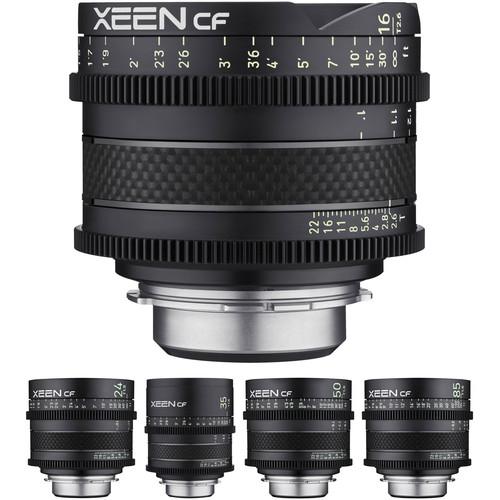 Rokinon XEEN CF Pro 5-Lens E-Mount Cine Lens Kit