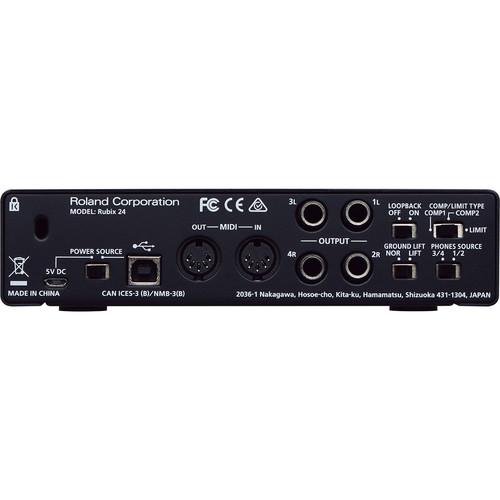 USB Audio Interface - 2 In / 4 Out