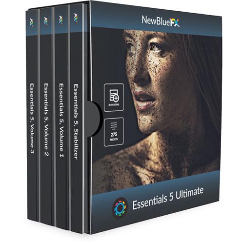 NewBlueFX Essentials 5 Ultimate (Download)