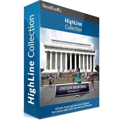 NewBlueFX HighLine Title Template Collection (Download)