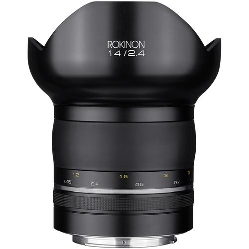 Rokinon SP 14mm f/2.4 Lens for Canon EF