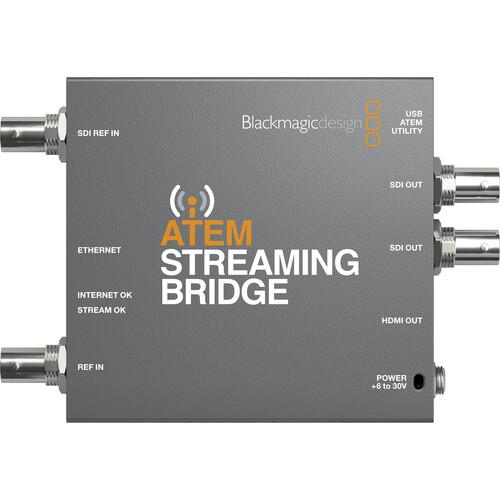 Blackmagic Design ATEM Streaming Bridge for ATEM Mini Pro Streaming Switchers