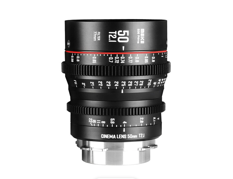 Meike 50mm T2.1 Super 35 Cine Prime Lens (PL Mount)