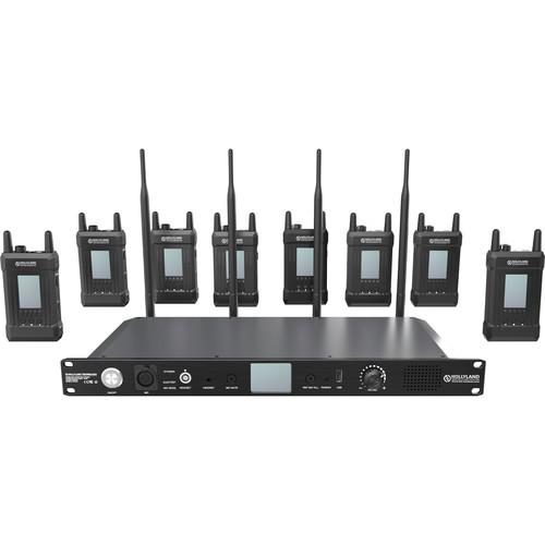 Hollyland Syscom 1000T Full Duplex Wireless Intercom System with 8 Belt Packs