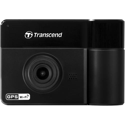 Transcend DrivePro 550 Dual Lens Dash Camera with 64GB microSD Card