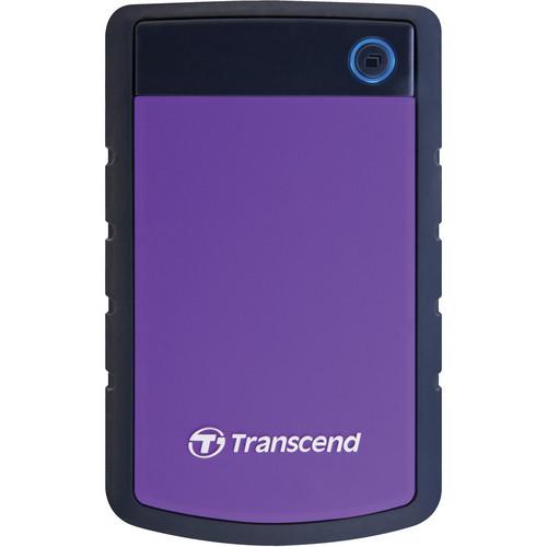 Transcend 1TB StoreJet 25H3 External Hard Drive (Purple)