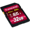 Transcend 32GB SDHC Ultimate 600x Class 10 UHS-I Memory Card