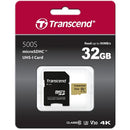 Transcend 32GB 500S UHS-I microSDHC Memory Card