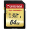 Transcend 64GB UHS-1 SDXC Memory Card (Speed Class 3)