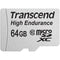 Transcend 64GB High Endurance microSDXC Memory Card