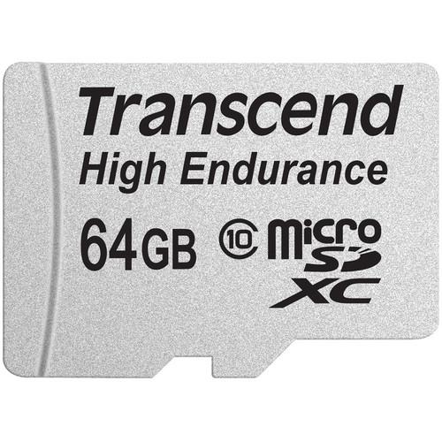 Transcend 64GB High Endurance microSDXC Memory Card