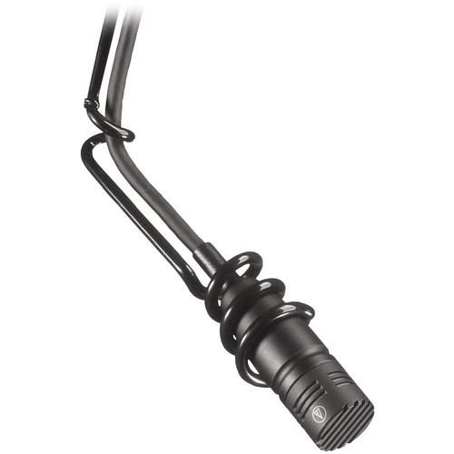 Audio-Technica U853R Cardioid Condenser Hanging Microphone - Black