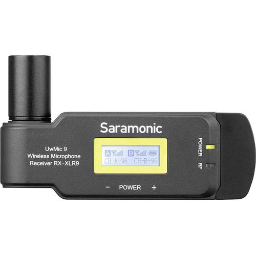 Saramonic RX-XLR9 Dual-Channel Wireless Plug-In Receiver for UwMic9 System (514 to 596 MHz)