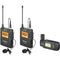 Saramonic UwMic9 2-Person Camera-Mount Wireless Omni Lavalier Microphone System with Plug-In Receiver (514 to 596 MHz)