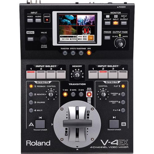 4-Channel Digital Video Mixer with Effects - SD
