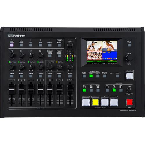 HD AV Mixer - 4 channel with USB Stream/Record