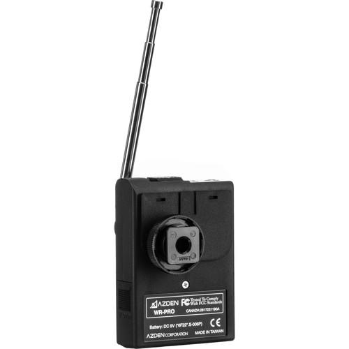 Azden WR-PRO VHF Camera-Mount Wireless Receiver (169 & 170 MHz)