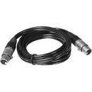 Bescor XLR-5FF 4-pin XLR Female to 4-pin XLR Female Cable - 5 ft