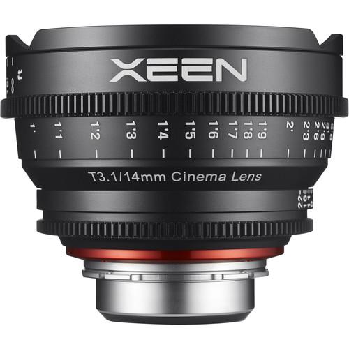 XEEN by ROKINON 14mm T3.1  Professional Cine Lens for Nikon F Mount