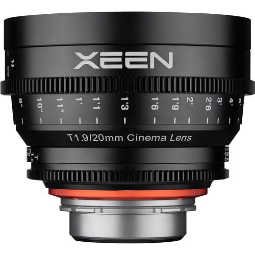 XEEN by ROKINON 20mm T1.9 Professional Cine Lens for Canon EF Mount