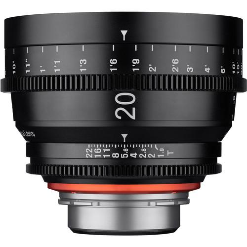 XEEN by ROKINON 20mm T1.9 Professional Cine Lens for Canon EF Mount