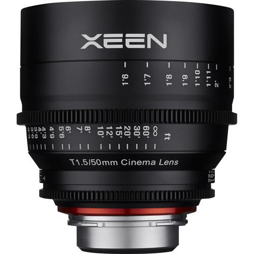 XEEN by ROKINON 50mm T1.5 Professional Cine Lens for Nikon F Mount
