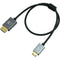 ZILR 4Kp60 Hyper-Thin High-Speed HDMI to Mini-HDMI Secure Cable (17.7")