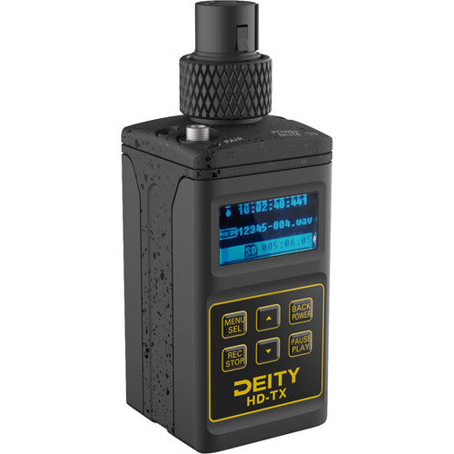 Deity Microphones HD-TX Plug-On Transmitter with Built-In Recorder (2.4 GHz)