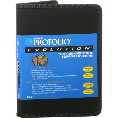 Itoya Art Profolio Evolution Presentation & Display Book (4 x 6")