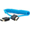 Kondor Blue Coiled HDMI Cable (12 to 24")