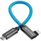 Kondor Blue USB 3.1 Gen 2 Type-C to Type-C Right Angle Cable
