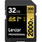 Lexar 32GB Professional 2000x UHS-II SDHC Memory Card