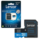 Lexar 633x HS microSDHC UHS-I C10 with Adapter - 32GB