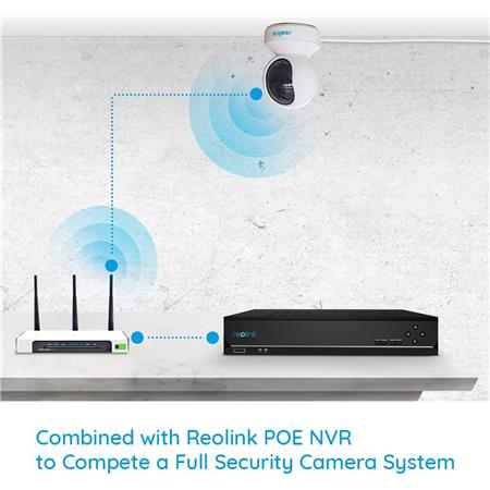 Reolink E1 Pro 4MP Super HD Indoor Wireless Home Security Wi-Fi Camera with 2-Way Audio, Pan and Tilt