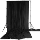 Savage Accent Muslin Background Kit (10 x 24', Black)