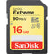 SanDisk 16GB Extreme UHS-I SDHC Memory Card