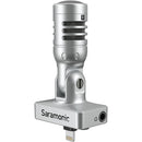 Saramonic Smartmic DI Dig Stereo Condenser Mic,90Deg,Lightning ,Foam/Furry Windscreen for iPhones/iPad