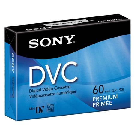 Sony Premium DVC 60 Digital Video Cassette Tapes Dvm60prr
