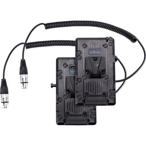 V-Mount Battery Adapter Plates & D-Tap Cable Set for Atomos Sumo (20-36") Recorders/Monitors Indipro 