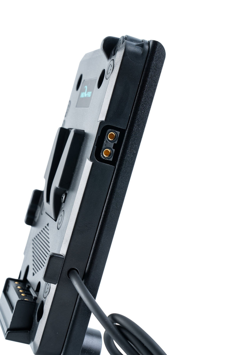 V-Mount Battery Adapter Plates & D-Tap Cable Set for Atomos Sumo (20-36") Recorders/Monitors Indipro 